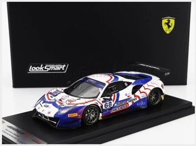 LOOKSMART LSRC155 FERRARI - 488 GT3 EVO 3.9L TURBO V8 TEAM CHINESE TAIPEI N 68 F - Immagine 1 di 2