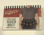 Wembley Quick Draw Sixer Beer Holder Belt with Opener Tailgating Party Football