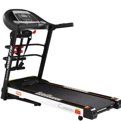 NNEDSZ Electric Treadmill 450mm 18kmh 3.5HP Auto Incline Home Gym Run Exercise M - Image 1 of 4