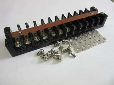 Marathon 1500 Series DJ 12 pole Nuclear Grade 1512 240 V 30 Amp Terminal Block - Image 1 of 4