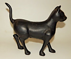 Vintage Cast Iron Black Cat Bank