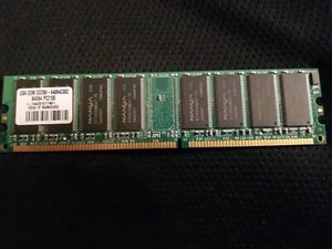 NANYA USA DEM 256MB DDR 266MHZ PC2100 184PIN 64X64 DIMM Memory *SHIPS SAME DAY* - Picture 1 of 2