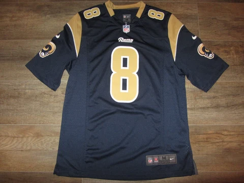 Los Angeles Rams Sam Bradford NFL Football Jersey Nike M #8 Vintage Team Rare Cover