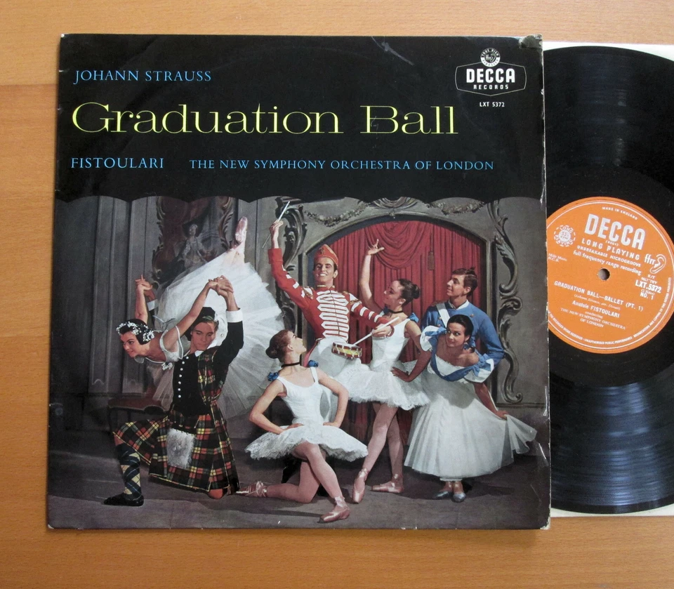 LXT 5372 Strauss Graduation Ball Fistoulari 1957 Decca Mono (no stereo) ED1 - Image 1 of 4