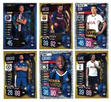 2019-20 Topps Match Attax Champions League MVP Club 100 MoM Hero Choose Card