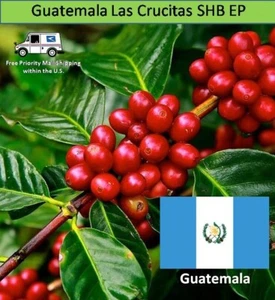 Grüne Kaffeebohnen Guatemala Las Crucitas gewaschen SHB EP ungeröstet 5 Pfund. - Bild 1 von 3
