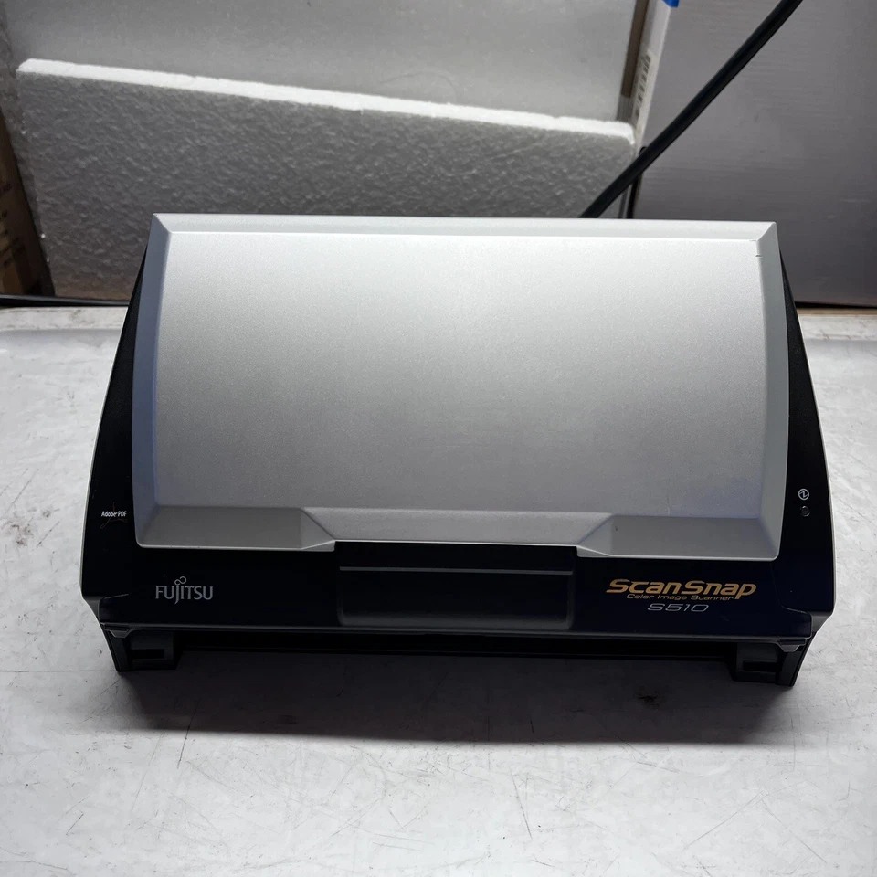 Fujitsu ScanSnap S510 Color Duplex Document Scanner USB Sold As Is B1 - Image 1 of 3