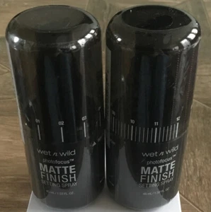 2 of wet n wild Photo Focus Matte Finish Setting Spray, Matte each size 1.52 oz. - Picture 1 of 4