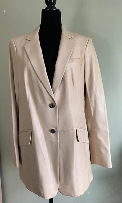 rag and bone ,Charles Leather Blazer oversized ,size 14 - Image 1 of 4