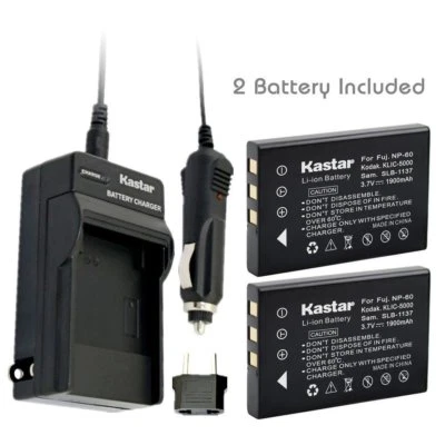 FNP60 Batería o Cargador Regular para SAMSUNG Digimax U-CA4 U-CA401 U-CA5 V10 Foto 1 de 4