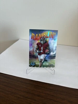 Jahmyr Gibbs 2022 Bowman U Chrome Ramblin' Man #RM-5 Rookie RC Detroit Lions - Image 1 of 4