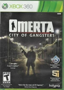 Omerta: City of Gangsters Xbox 360 (Brand New Factory Sealed US Version) Xbox 36 - Picture 1 of 2