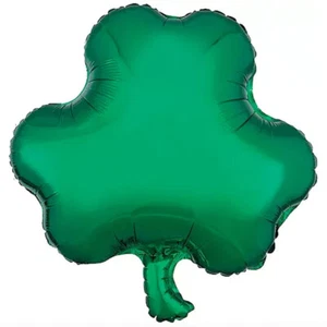 ST PATRICK'S DAY BALLOON 18"/45cm LARGE SHAMROCK HAPPY ST PATRICK'S DAY BALLOON - Picture 1 of 6