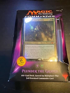 Plunder the Graves Commander Deck Magic the Gathering Brand New Sealed English - Picture 1 of 2