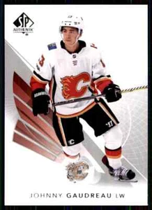 2017-18 Upper Deck SP Authentic Johnny Gaudreau #13 - Picture 1 of 2