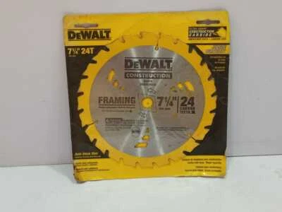Dewalt DW3178 Saw Blade 7 ¼” 24T 184mm 24 Carbide Teeth - Image 1 of 2