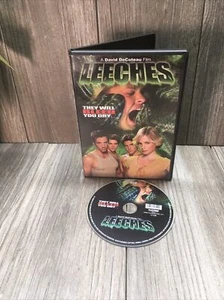 Leeches (DVD, 2004) They Will Bleed You Dry Matthew Twinning - Picture 1 of 12