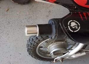 XR50 CRF50 URBAN ASSAULT SLIP IN EXHAUST SILENCER MUFFLER TIP CRF 50 XR 50 F R - Picture 1 of 5