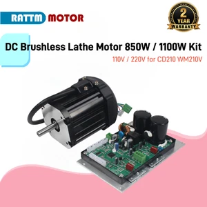 Motor de torno sin escobillas CD210 WM210 850W 1100W DC + controlador de tarjeta de placa de control - Imagen 1 de 9