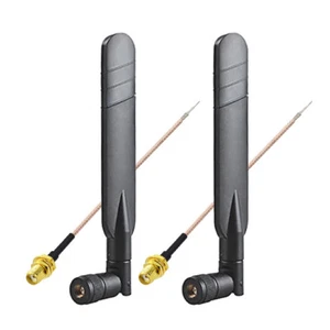 2 Stück 868MHz 915MHz 2,4GHz Z-wave Zigbee Smart Home Antenne,15cm SMA Kabel Kit - Picture 1 of 8