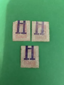 Lot of 3 Switzerland Used Stamps 15 Rappen - Bild 1 von 2