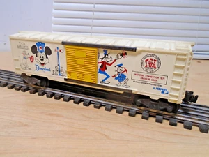 Lionel TCA 6464-1971 Disneyland Anaheim Convention Boxcar 1971 + Metal Trucks - Bild 1 von 11