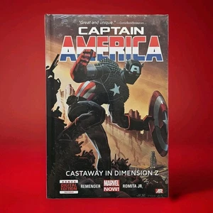 CAPTAIN AMERICA CASTAWAY IN DIMENSION Z BOOK 1 Hardcover Graphic Novel SEALED - Picture 1 of 4