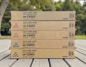 Originale Ricoh Savin Lanier MP C6003 841852 841851 841850 2 ciano 2 magenta giallo - Foto 1 di 3