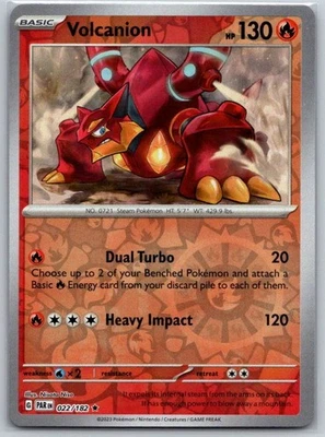 Volcanion 022/182 Reverse Holo SV04: Paradox Rift NM - Image 1 of 2