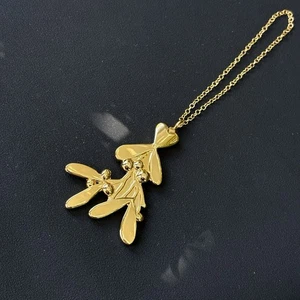 Georg Jensen Adornos de Navidad Móvil 2014 Placa de Oro 24kt Muérdago Dinamarca - Imagen 1 de 6