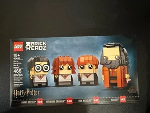 Lego 40495 BrickHeadz Harry Potter: Harry, Hermione, Ron & Hagrid NIB Retired - Picture 1 of 2