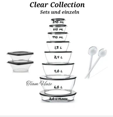 Tupperware Clear Collection - Bild 1 von 2