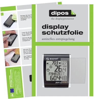 6x Screen Protector for Sigma BC 2209 STS (E-Bike Display) Protection Anti - Image 1 of 4