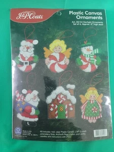 Starlight Ornaments Weihnachten Kunststoff Leinwand Kit J. P. Coats Kit 28124 - Bild 1 von 2