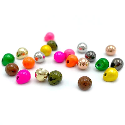 CABEÇAS DE TUNGSTÊNIO INSTA JIG - Hareline Fly Tying Beads Jig ninfa streamer pesca - Imagem 1 de 2