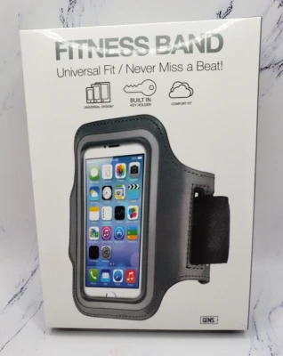 Fitness Band Universal Fit Made For 5S 5C 5 4S 4 iPod Touch Dark Gray - Image 1 of 4