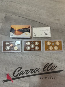 2014 S United States Mint ANNUAL 14 Coin Proof Set Original Box and COA Complete - Picture 1 of 2