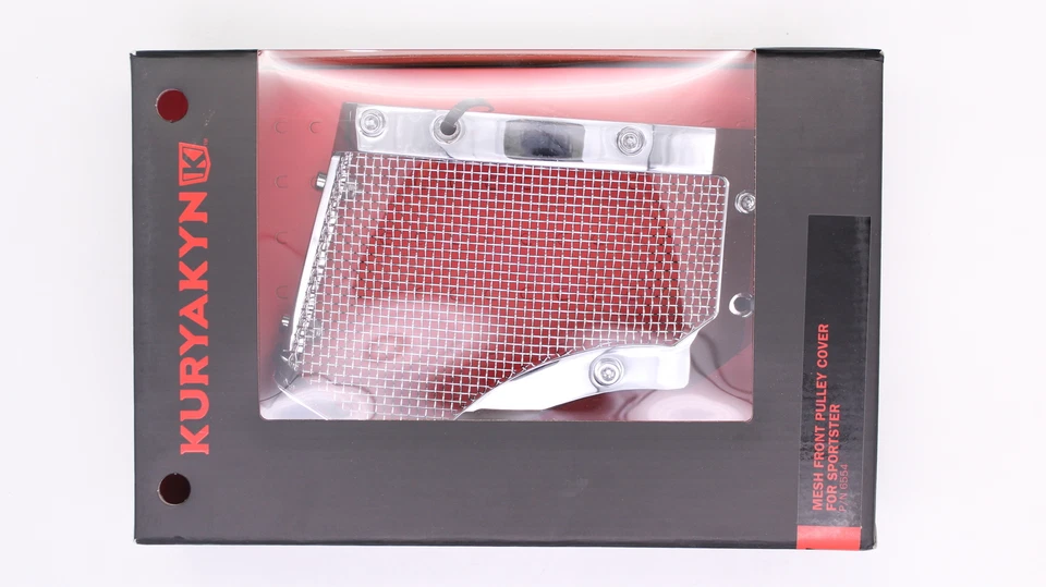 Cubierta de polea Kuryakyn, número de pieza frontal de malla - 6554 Foto 1 de 4