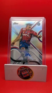 2022 Topps Finest MLS - Refractor Autographs #29 Justin Che (AU, RC) - Picture 1 of 1