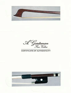 A good old French certified 3/4 size cello bow made by Prosper Colas, ca. 1895. - Picture 1 of 6