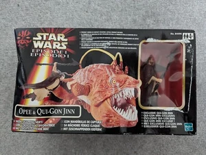 Juego de figuras de acción Star Wars Episodio 1 Opee y Qui-Gon Jinn en caja - Imagen 1 de 1