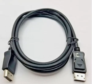 USED 6' BizLink  E164571-KS 4K Cable Display Port DP to DisplayPort 20276(5D1H2J - Picture 1 of 4
