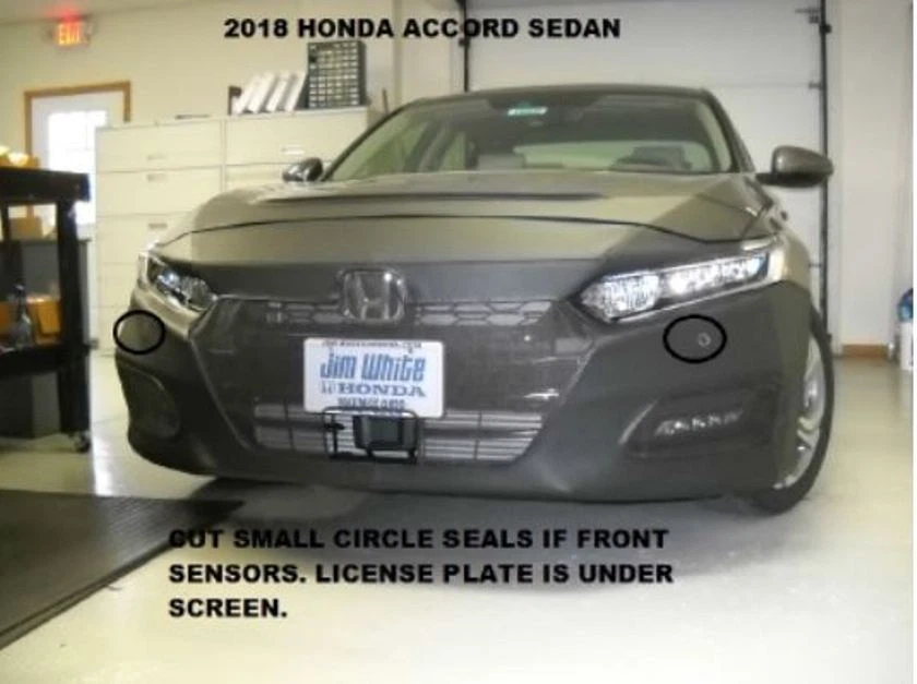 Lebra 前端面罩罩文胸 适合本田雅阁轿车 2018 - 2020 18 19 20 — 第 1/1 张图片