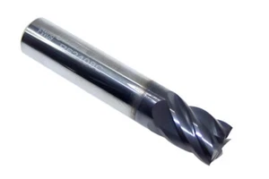 R62408C Destiny Tool 3/8" Carbide End Mill 6 Flute Square Long Life .500" Flute - Picture 1 of 4