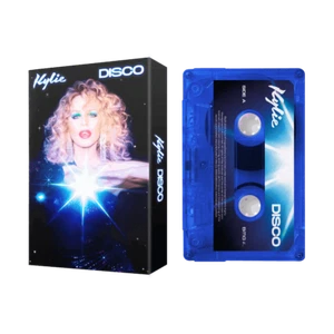 KYLIE MINOGUE DISCO BLUE CASSETTE TAPE LIMITED EDITION RARE MAGIC SAY SOMETHING - Bild 1 von 1