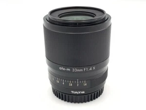Near Mint Tokina ATX-M 33mm F/1.4 Standard Prime Lens For Fujifilm X-Mount #F019 - Picture 1 of 3
