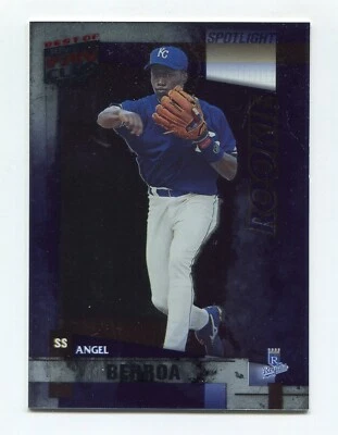 2002 Donruss BOFC Spotlight Angel Berroa #207 #D 4/100 JERSEY NUMBER RC - Image 1 of 2