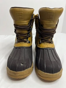 Fila Weather Tech Extreme Waterproof Ankle Boots Size 5 Brown - Picture 1 of 6