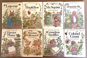 8er Set sehr guter Zustand 1980er HC DJ Erstausgabe Eichenapfelholz Jenny Rebhuhn - Bild 1 von 2