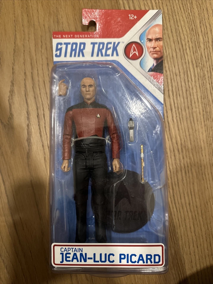 麦克法兰玩具星际迷航队长让-吕克·皮卡德收藏品可动人偶 — 第 1/1 张图片